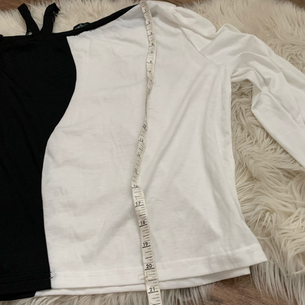 Long Sleeve Asymmetrical Top - Picture 9 of 9